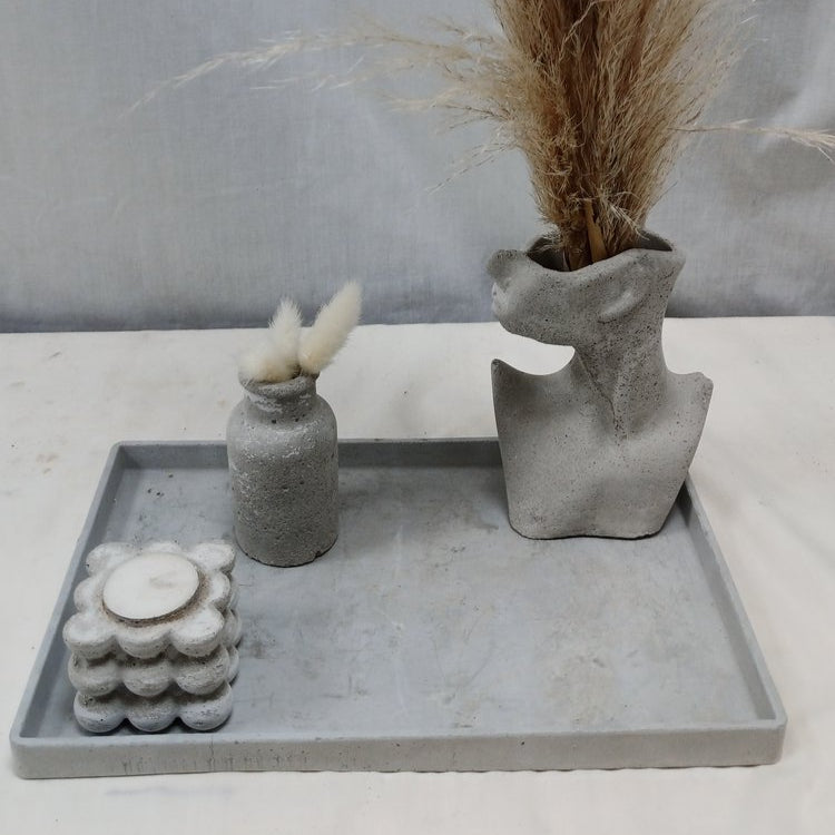 Industrial Concrete Vase