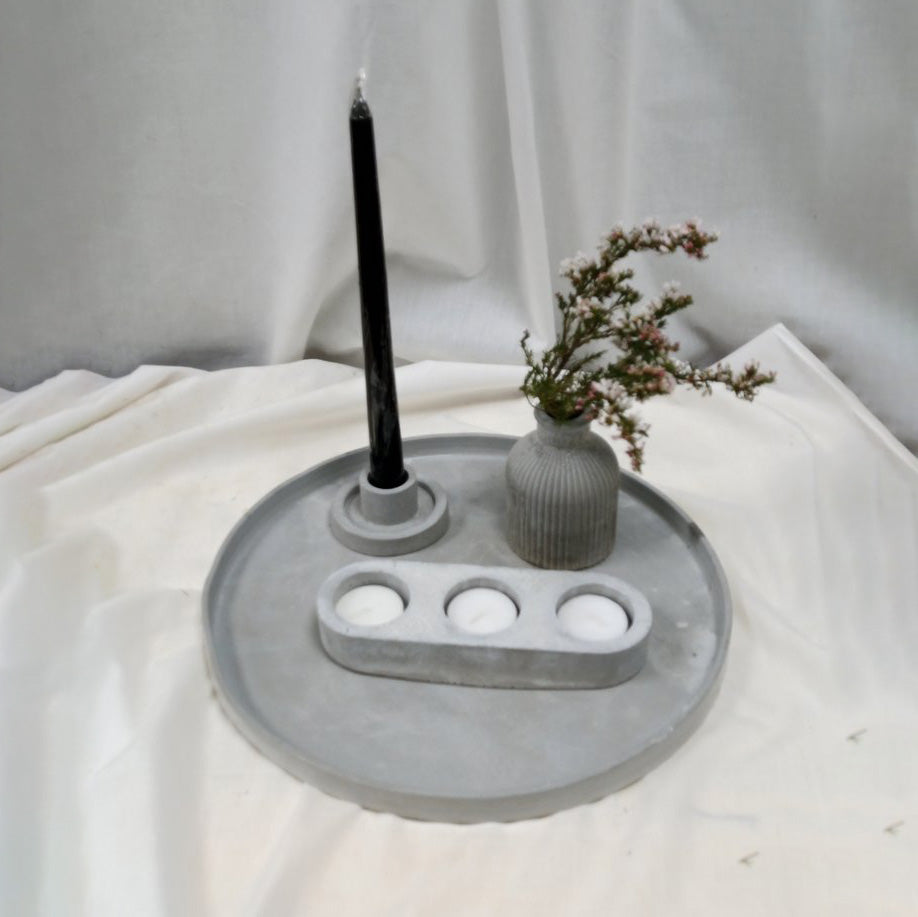 Triple Tealight Candle Holder