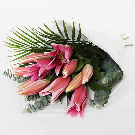 Bunch of fresh lilies fresh flowers from Lower Hutt Florist